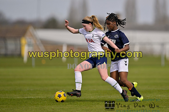 20230408-104637 Tottenham Hotspur Women FC Academy U16 v Millwall Lionesses U16