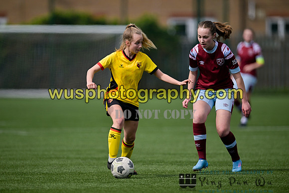 20230422-111156 West Ham United Academy Girls U16 v Watford FC Women U16