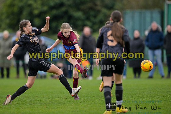 20230401-122921B Petts Wood FC Swans U14 v Arsenal FC Girls U14