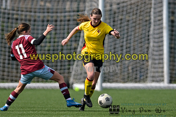 20230422-120108B West Ham United Academy Girls U16 v Watford FC Women U16