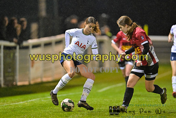 20230405-200147A Tottenham Hotspur Women FC Academy U16 v Bitton AFC Girls U16