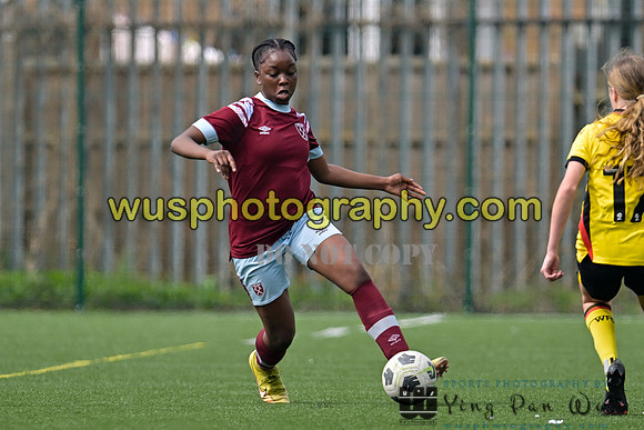 20230422-104617 West Ham United Academy Girls U16 v Watford FC Women U16