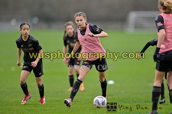 20230401-114930 Petts Wood FC Swans U14 v Arsenal FC Girls U14