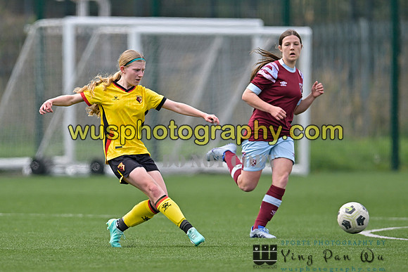 20230422-104333D West Ham United Academy Girls U16 v Watford FC Women U16
