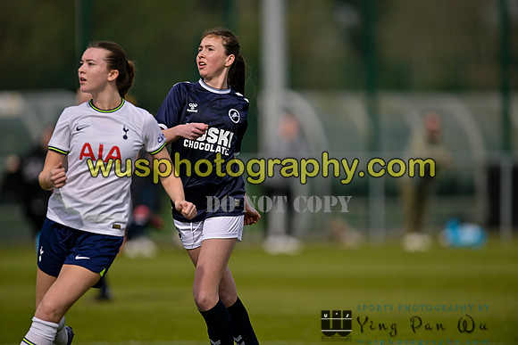 20230408-110910A Tottenham Hotspur Women FC Academy U16 v Millwall Lionesses U16