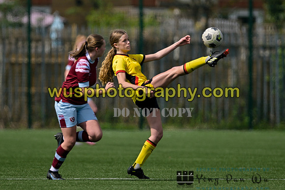 20230422-114452 West Ham United Academy Girls U16 v Watford FC Women U16
