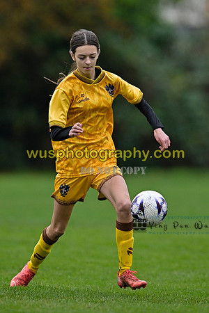 20241102-123641 Sutton United Girls U13 v Hartland Girls Academy U13