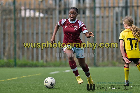 20230422-104617B West Ham United Academy Girls U16 v Watford FC Women U16