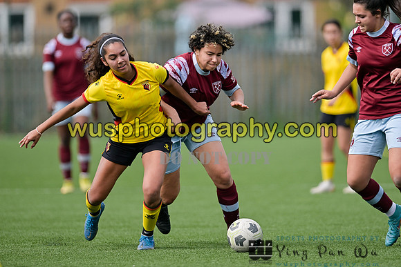 20230422-105223 West Ham United Academy Girls U16 v Watford FC Women U16