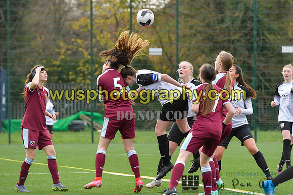 20211211-113007 West Ham United Academy Girls U16 v London Bees Academy U16