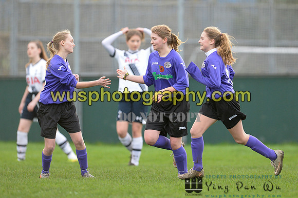 20151219-100337 Tottenham Hotspur Girls U14 v Garston Girls U14 Pumas