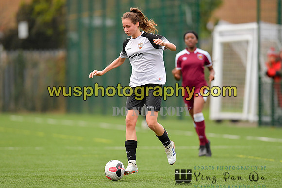 20211211-115054A West Ham United Academy Girls U16 v London Bees Academy U16