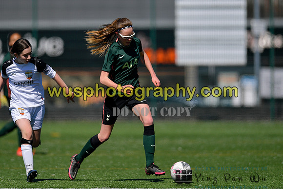 20210417-124202D London Bees Academy U14 v Tottenham Hotspur Women FC JTP U14
