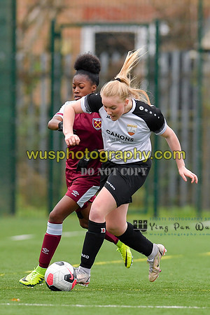 20211211-120142 West Ham United Academy Girls U16 v London Bees Academy U16