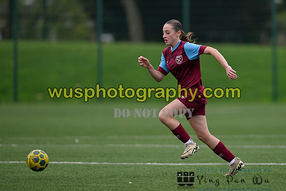 20241109-111149C West Ham United Performance Claret Girls U14 v Oxford United Girls U14