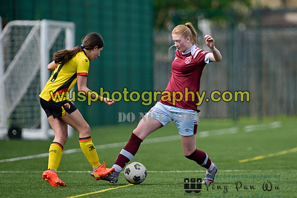 20230422-110854 West Ham United Academy Girls U16 v Watford FC Women U16