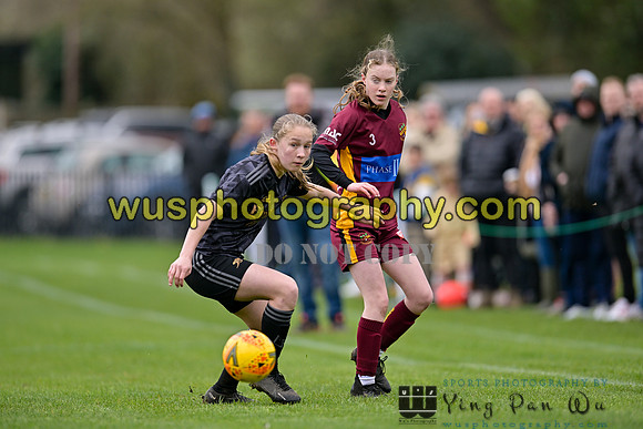 20230401-120541C Petts Wood FC Swans U14 v Arsenal FC Girls U14