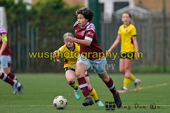 20230422-103918A West Ham United Academy Girls U16 v Watford FC Women U16
