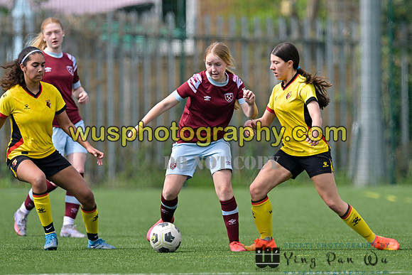 20230422-112725 West Ham United Academy Girls U16 v Watford FC Women U16