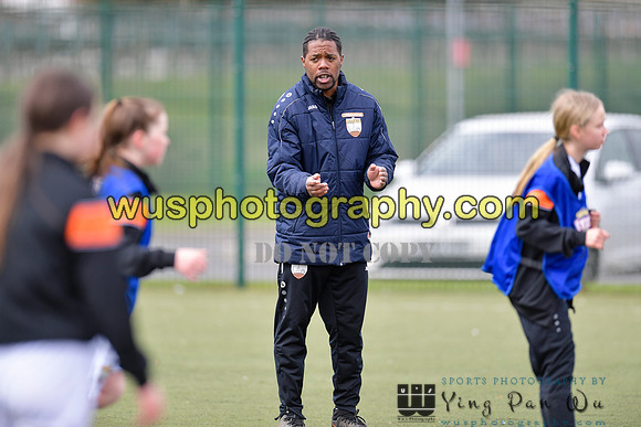 20210403-144120 London Bees Academy U14 v Millwall Lionesses Girls U14