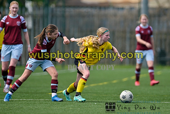20230422-111257 West Ham United Academy Girls U16 v Watford FC Women U16