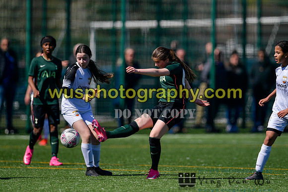 20210417-125017A London Bees Academy U14 v Tottenham Hotspur Women FC JTP U14