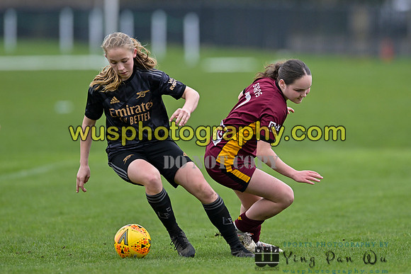 20230401-121943F Petts Wood FC Swans U14 v Arsenal FC Girls U14
