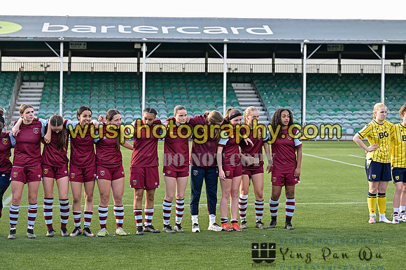 20240420-174653 West Ham United Academy Girls U16 v Oxford United Women U16