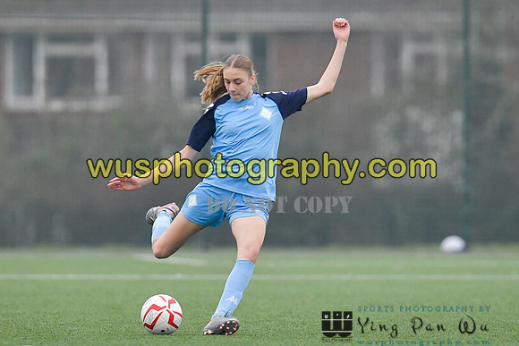 20220115-145957A West Ham United Performance Girls U16 v London City Lionesses U16