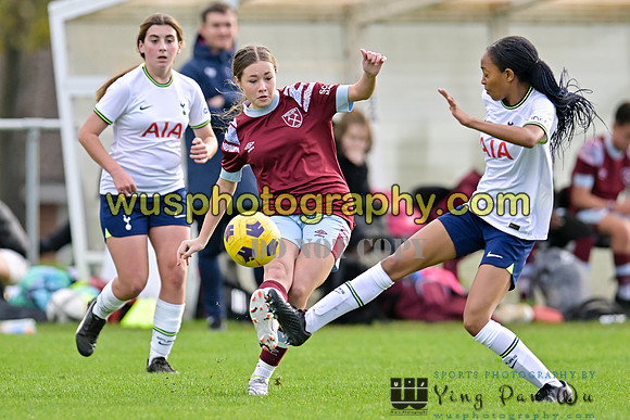 20221119-110832C Tottenham Hotspur Women FC Academy U15 v West Ham United Academy Girls U15