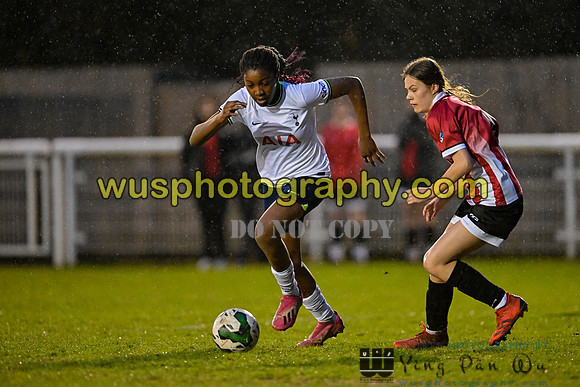 20230405-195035A Tottenham Hotspur Women FC Academy U16 v Bitton AFC Girls U16