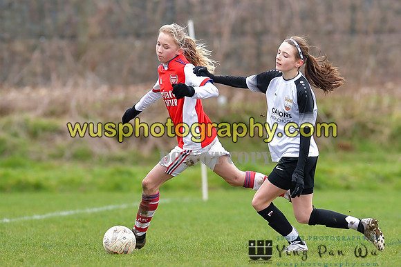 20220305-134312 London Bees Academy U14 v Arsenal FC Girls U13