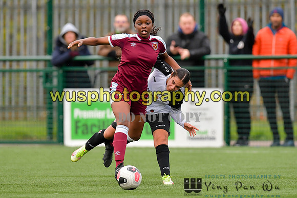 20211211-120836A West Ham United Academy Girls U16 v London Bees Academy U16