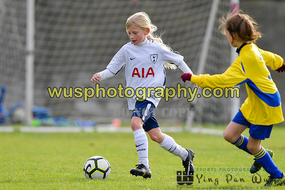 20171028-111559 Tottenham Hotspur Girls U11 v St Albans City Youth Girls U11 South