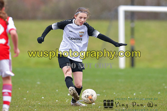 20220305-140720 London Bees Academy U14 v Arsenal FC Girls U13