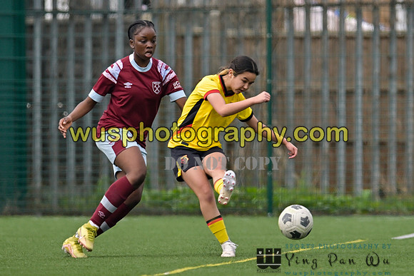 20230422-103805 West Ham United Academy Girls U16 v Watford FC Women U16