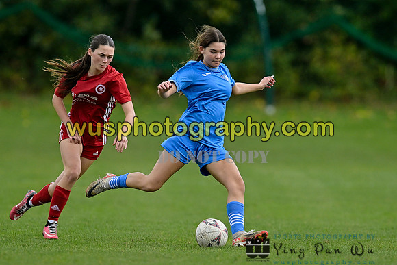 20241012-141057 Welling United Academy Girls U16 v Camden Town WFC U16 Blue