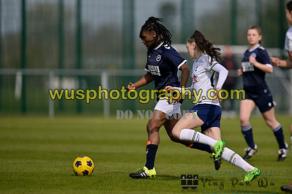 20230408-103359A Tottenham Hotspur Women FC Academy U16 v Millwall Lionesses U16