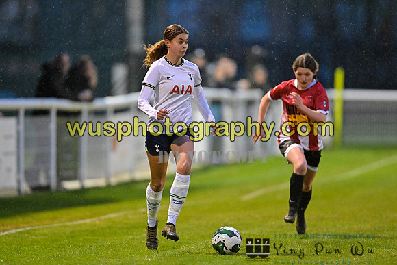 20230405-194525A Tottenham Hotspur Women FC Academy U16 v Bitton AFC Girls U16