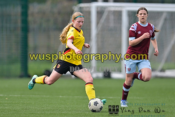 20230422-104333A West Ham United Academy Girls U16 v Watford FC Women U16