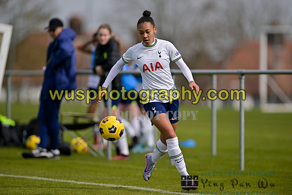 20230408-111051A Tottenham Hotspur Women FC Academy U16 v Millwall Lionesses U16
