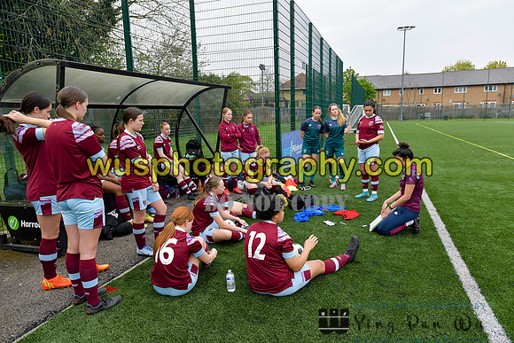 20230422-102459 West Ham United Academy Girls U16 v Watford FC Women U16