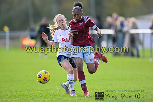 20221119-105456F Tottenham Hotspur Women FC Academy U15 v West Ham United Academy Girls U15