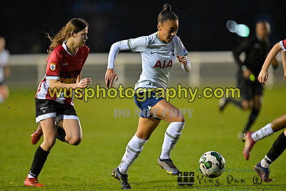 20230405-195511B Tottenham Hotspur Women FC Academy U16 v Bitton AFC Girls U16