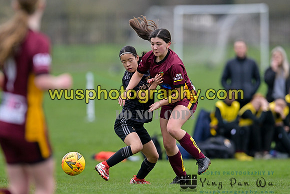 20230401-121053C Petts Wood FC Swans U14 v Arsenal FC Girls U14