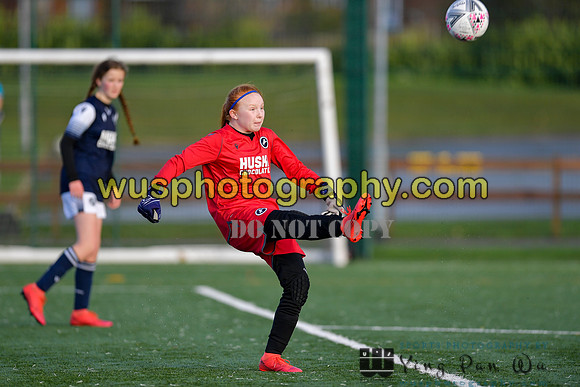 20201031-150856 London Bees Academy U14 v Millwall Lionesses Girls U14