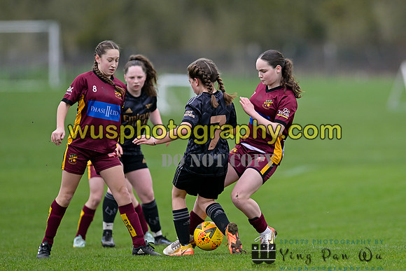 20230401-120742 Petts Wood FC Swans U14 v Arsenal FC Girls U14