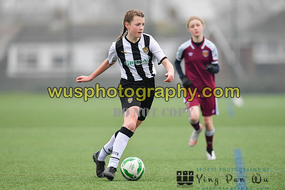 20220115-140349F West Ham United Academy Girls U14 v Notts County FC Girls U14