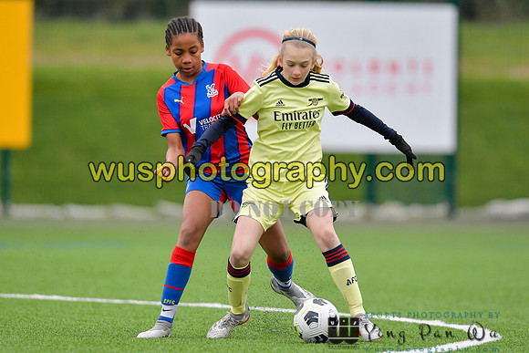 20220122-143007A Crystal Palace FC Girls U12 v Arsenal FC Girls U12