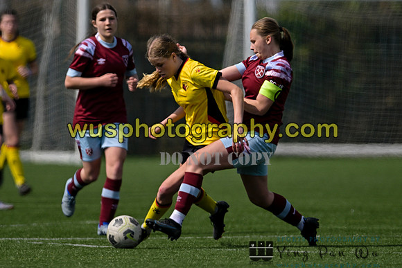 20230422-115031B West Ham United Academy Girls U16 v Watford FC Women U16